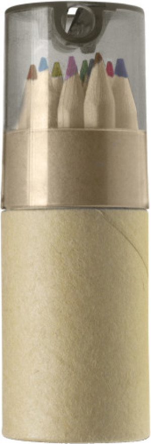 Farbstifte mit Anspitzer - Reklamnepredmety