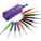 12 Kleine Kunststoff-Filzstifte - filctoll-keszlet-12-db-os-szovet-tartoban-lila--1105-24--300 - variant Gi 1105-24