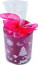 Glass candle holder with Christmas decorations, Red - f8001000pk2_a - variant Gi F8001000PK2