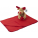 Soft toy animal holding a fleece blanket - 2532-09-206 - variant Gi 2532-09-206