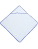 BD780 Piped Border Baby Towel With Hood Terry - BD780_Ocean-Blue - variant Ls 1000249914
