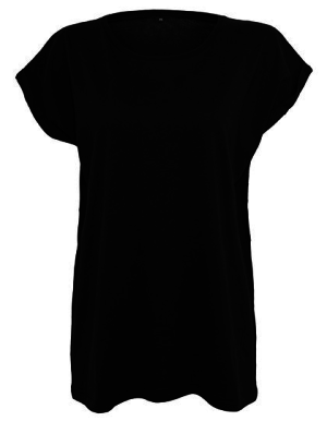BY021 Ladies` Extended Shoulder Tee - Reklamnepredmety