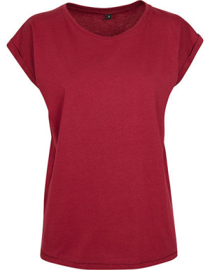 BY021 Ladies` Extended Shoulder Tee - Reklamnepredmety