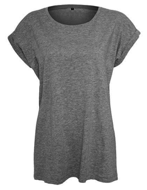 BY021 Ladies` Extended Shoulder Tee - Reklamnepredmety