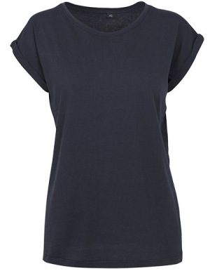 BY021 Ladies` Extended Shoulder Tee - Reklamnepredmety