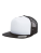 FX6005FW Foam Trucker with white Front - FX6005FW_Black_White_Black - variant Ls 1000064194
