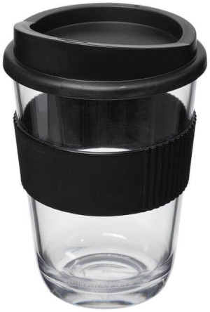 Americano® Cortado Becher mit 300 ml Silikonstreifen - Reklamnepredmety
