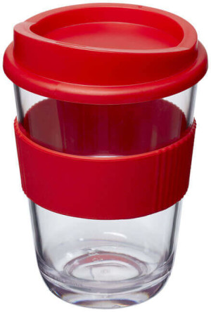 Americano® Cortado Becher mit 300 ml Silikonstreifen - Reklamnepredmety