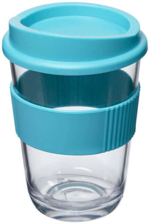 Americano® Cortado Becher mit 300 ml Silikonstreifen - Reklamnepredmety