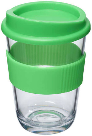 Americano® Cortado Becher mit 300 ml Silikonstreifen - Reklamnepredmety