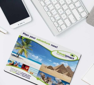 Brite-Mat® rechteckige Mausunterlage - Reklamnepredmety