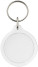 Runder Schlüsselanhänger aus Kunststoff