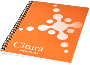 Notizbuch mit synthetischen Desk-Mate® A5-Blättern - Reklamnepredmety