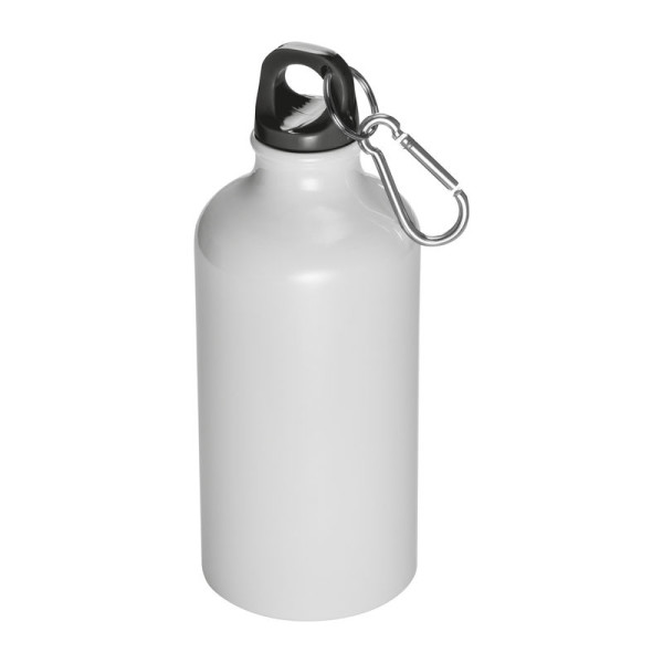 Flasche mit Karabinerhaken, 500 ml