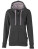HRM801 Women´s Hooded Jacket - HRM801_Dark-Grey - variant Ls 1000314295