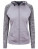 JC058 Girlie Cool Contrast Zoodie - JC058_Grey_Grey-Melange - variant Ls 1000256025