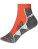 JN214 Sport Sneaker Socks - JN214_Bright-Orange_White - variant Ls 1000273739