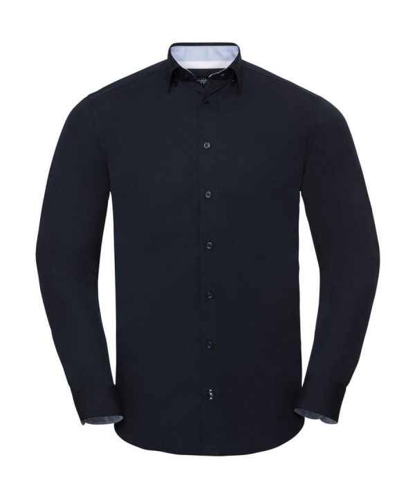 Men`s LS Tailored Contrast Ultimate Stretch Shirt