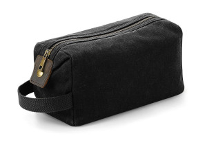 Heritage Waxed Canvas Wash Bag - Reklamnepredmety