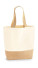 Jute Base Canvas Shopper