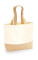 Jute Base Canvas Tote