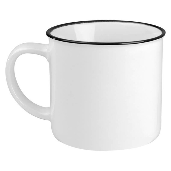 Nostalgischer Keramikbecher