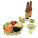 ECO 4-tlg. Küchenset aus Weizen, grün - p262.057__b_2 - variant XD4 P262.057