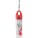 In-ear earphones - fulhallgato-atlatszo-tokban-piros--8274-08--300 - variant Gi 8274-08