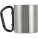 Stainless steel, double walled travel mug (200 ml) - stainless-steel-double-walled-travel-mug-200-ml-black-8245-01-300 - variant 