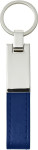 Stahl Schlüsselanhänger mit PU - steel-key-chain-with-pu-loop-cobalt-blue-8779-23-hd - variant 