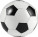 PVC football, Black/white - f5302000pk2_b - variant Gi F5302000PK2