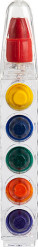 Sechs Wachsmalstifte im Behälter - B0602500PK2_b - variant Gi B0602500PK2