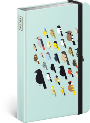 NOTIQUE Notes Pavel Fuksa, linajkovaný, 11 x 16 cm - Reklamnepredmety