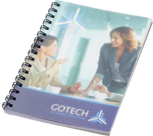 Desk-Mate® A6 Notizbuch mit Kunststoff Cover - Reklamnepredmety