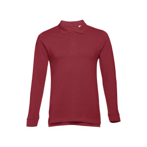 BERN. Herren Langarm-Poloshirt - Reklamnepredmety