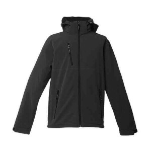 ZAGREB. Herren SoftShell, mit abnehmbarer Kapuze - Reklamnepredmety