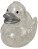Schnabels® Squeaky Duck Glitter - MBW31270_Transparent_Silver - variant Ls 1000248739