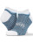 RT295 3-Pack Mixed Stripe Coolmax Sneaker Socks - RT295_White_Grey_Blue - variant Ls 1000248960