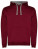 RY1067 Urban Hooded Sweatshirt - RY1067_Garnet-Red-57_Heather-Grey-58 - variant Ls 1000281735