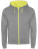 RY1105 Fuji Sweat-Jacket - RY1105_Heather-Grey-58_Fluor-Yellow-221 - variant Ls 1000281990