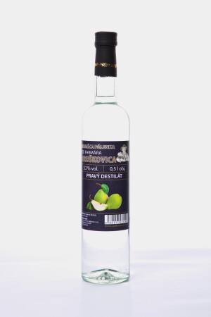 Domáca pálenka od  FARMÁRA - Hruškovica 52%, 500 ml - Reklamnepredmety