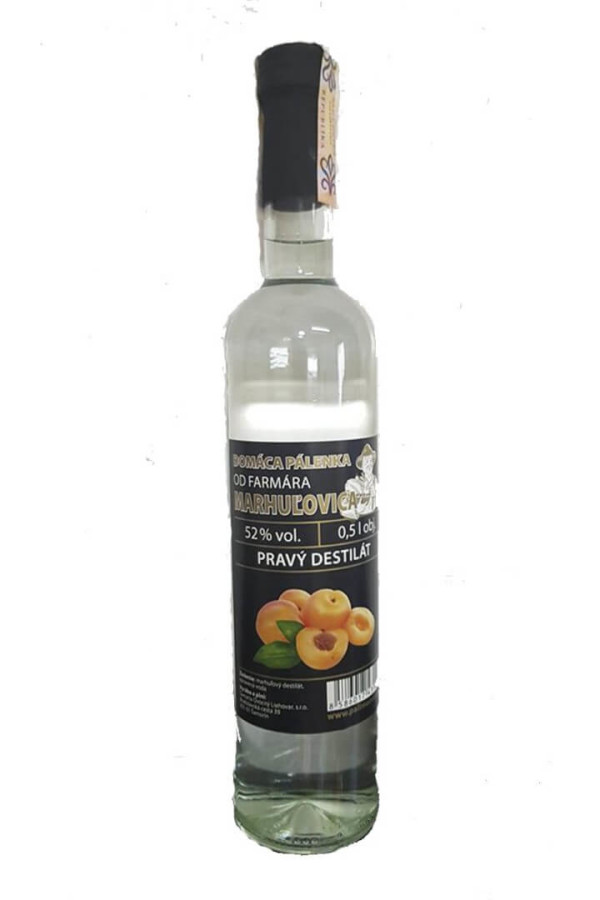 Selbstgemachter Brandy vom Bauern - Aprikose