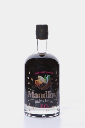 Mandellikör mit Kaffee 34 %, 500 ml - Reklamnepredmety