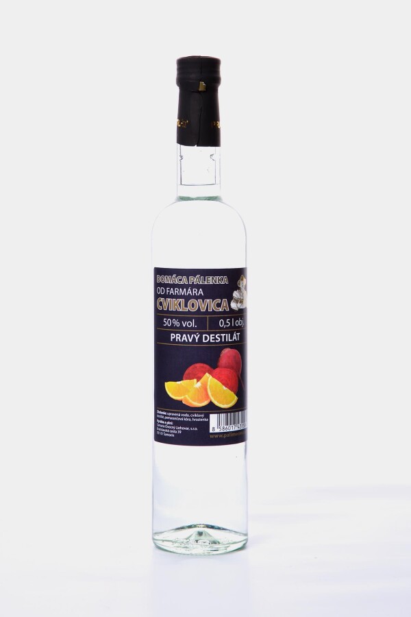 Hausgemachter Schnaps vom Bauern - CVIKLOVICA 50%, 500 ml