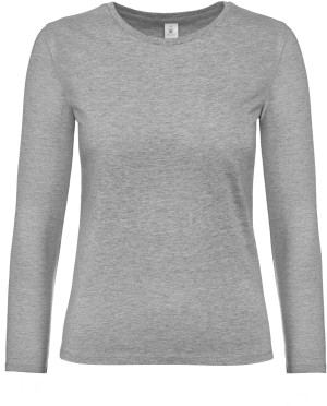 B&C | Damen Heavy T-Shirt langarm - Reklamnepredmety