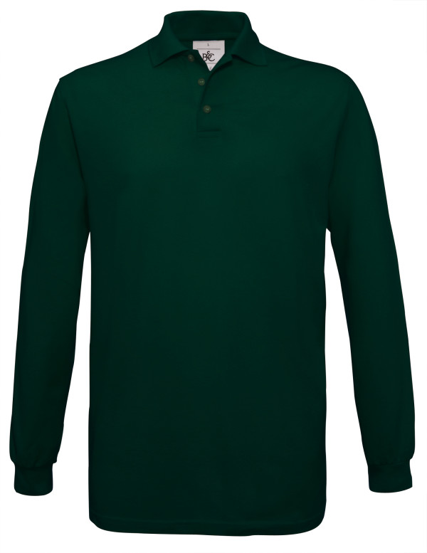 B&C | Piqué Polo langarm
