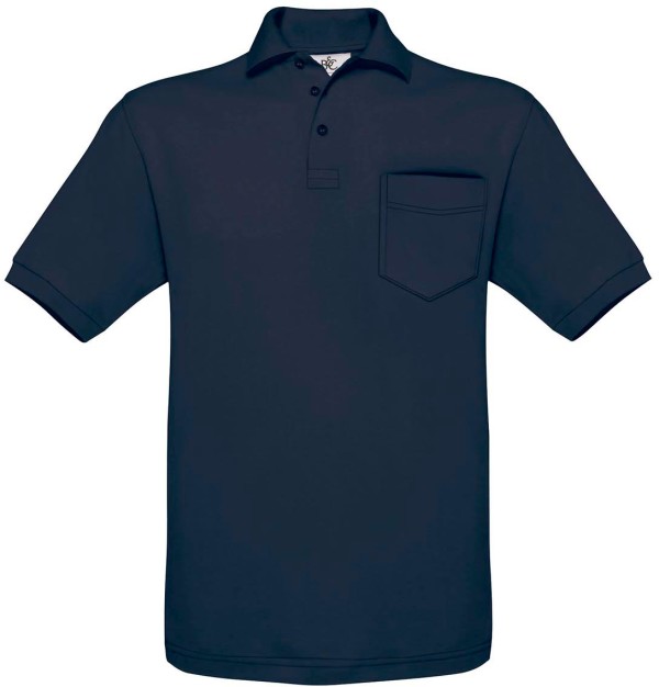 B&C | Piqué Polo mit Brusttasche