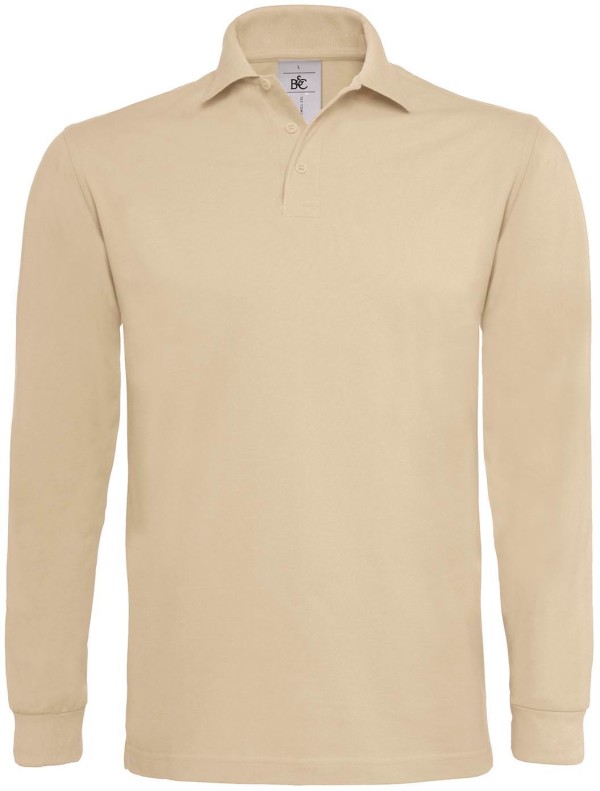 B&C | Heavy Piqué Polo langarm