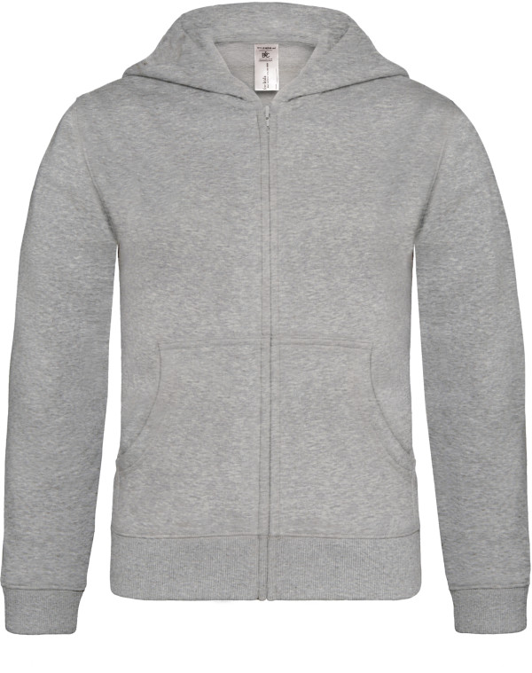 B&C | Kinder Kapuzen Sweatjacke