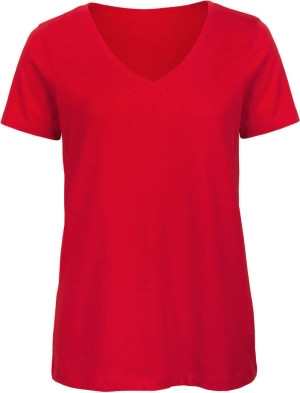 Damen V-Neck T-Shirt - Reklamnepredmety